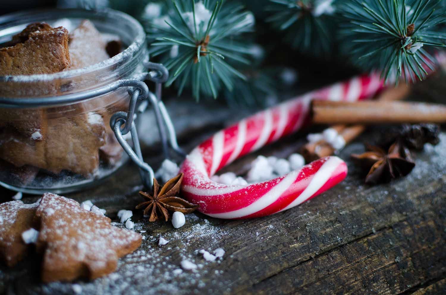 Christmas Mini Candy Canes Bulk 100 Pieces 500g Candy Bar Sydney